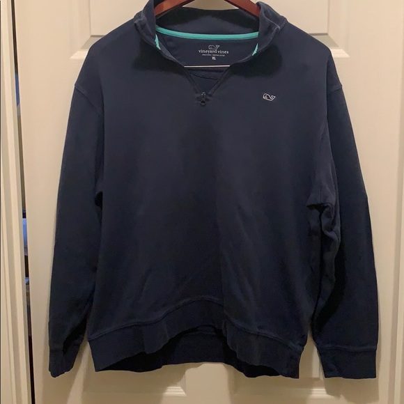 Vineyard Vines - Navy Quarter Zip - Sz. XL - Picture 1 of 2